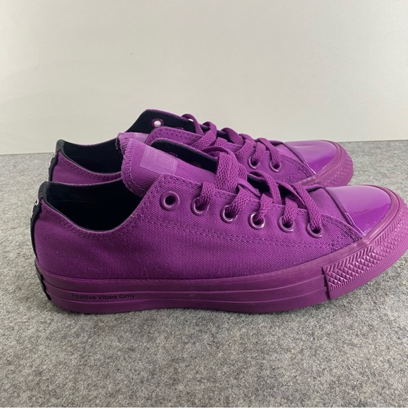 Converse OPI Low Top Purple Classic Sneakers Runners Women’s Size 7 Men’s 5 - Picture 4 of 15